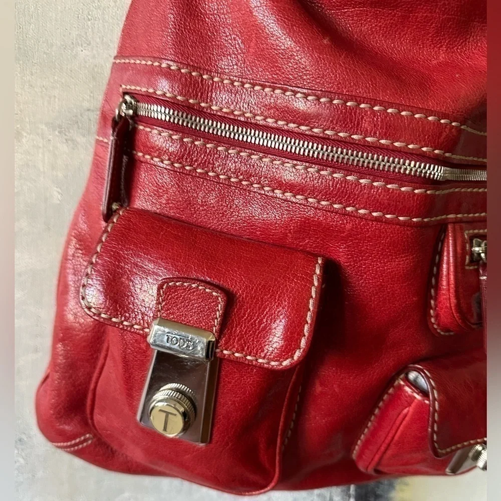 Tods tod’s red